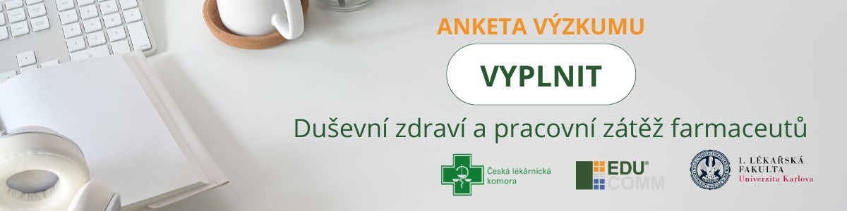 anketa k mapování syndromu vyhoření u lékárníků